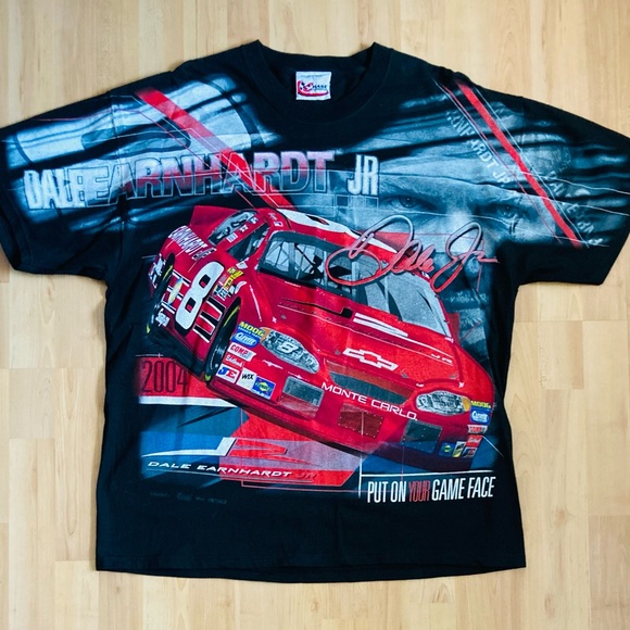 Chase Authentics Other - Vintage Chase Authentics Dale Earnhardt All Over Print AOP NASCAR T-shirt